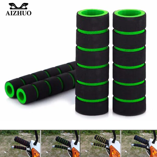 Universal Motorcycle Handle Foam Sponge Grips Cover Non-slip Soft Handlebar Bicycle Bar Foam Sponge Racing Motor Handle Grips