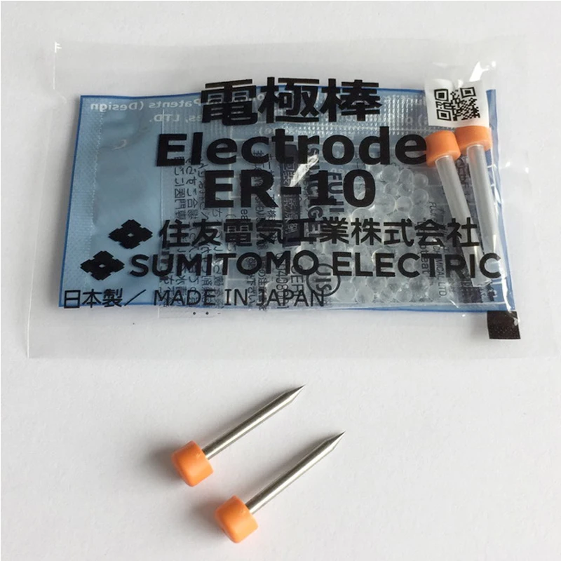 

1pair ER-10 Electrodes for Sumitomo Type-39 TYPE-66 TYPE-81C T-600C 400S Fiber Optic Fusion Splicer Electrode rod