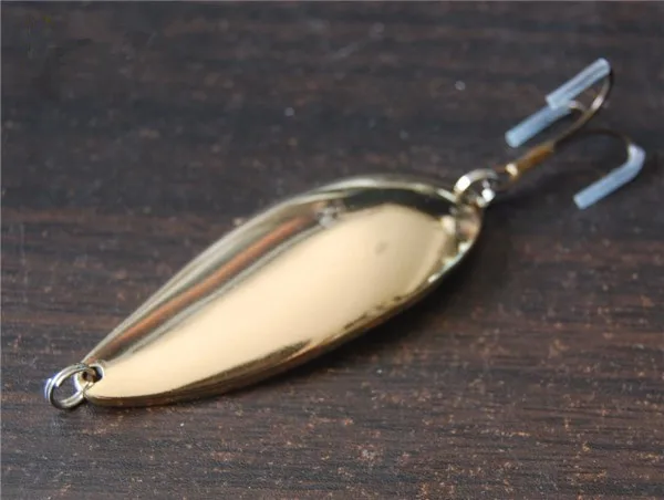 

Ufishing Spoon Fishing Lure 1 Pcs/Lot Metal Spoonbait Gold Silver Color Carp Fishing Baits peche a la carpe 10g 28g