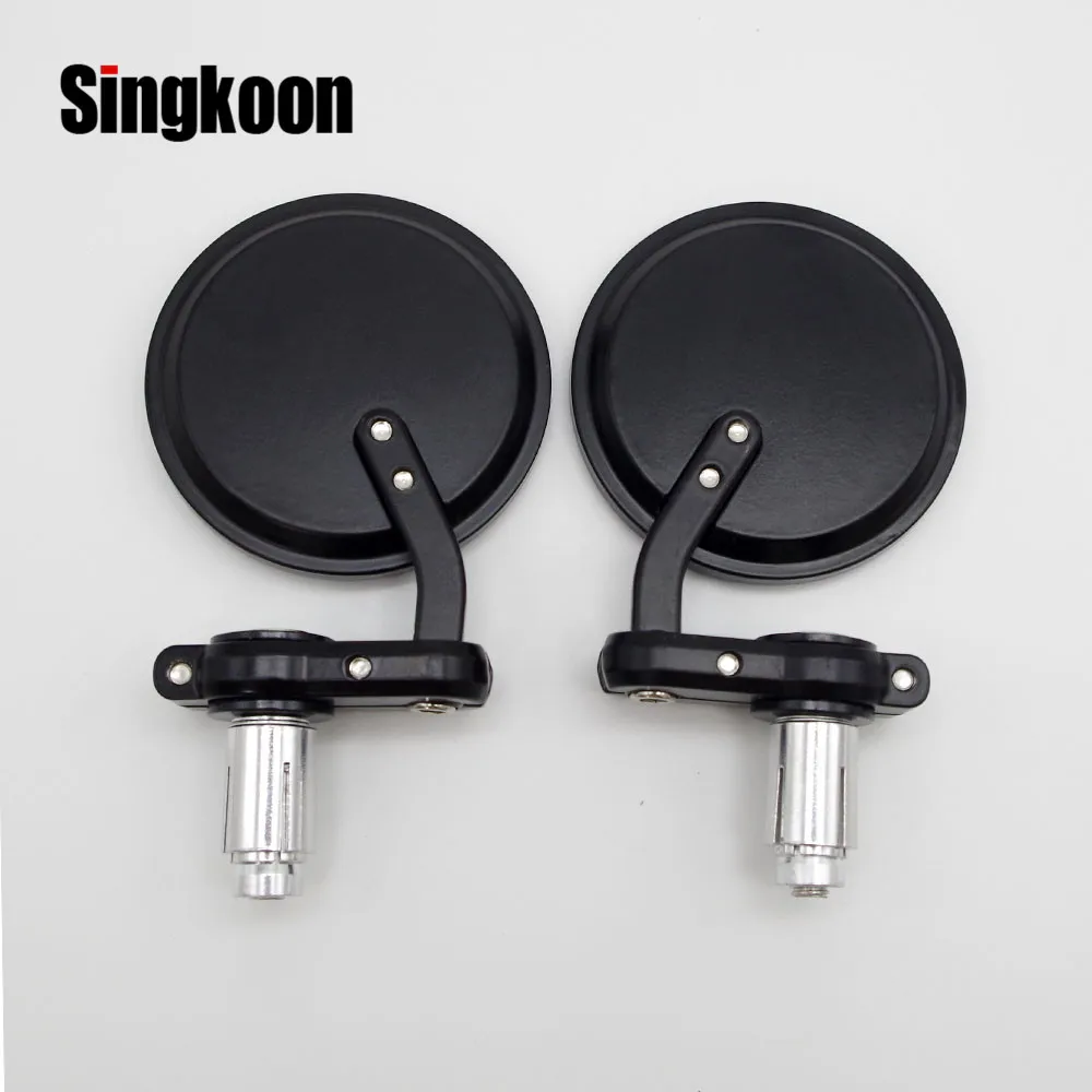 

7/8'' Motorcycle Mirror Scooter Motorbike Rearview bar End Mirrors FOR bmw f650 honda msx 125 cb1300 bobber xmax 300 suzuki gn