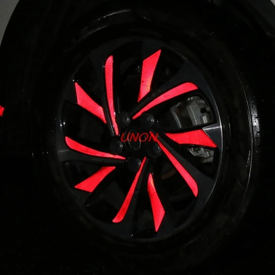 

Reflective Tape Sticker FOR TOYOTA Toyota CHR C-HR 2016 2017 2018 WHEEL RIM DECAL STICKERS