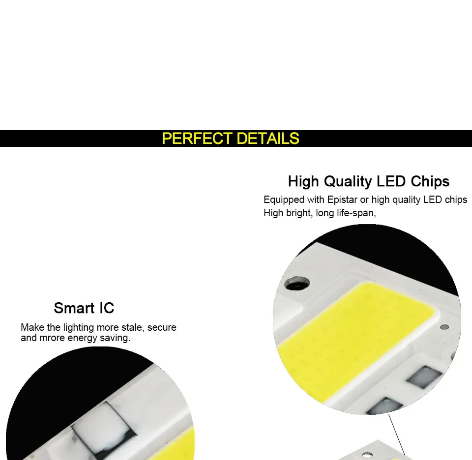 AC 110V 220V LED COB Lamp Chip 20W 30W 50W 100W 150W Full Spectrum LED Plant Grow Light Driverless Smart IC DIY LED Floodlights (9)