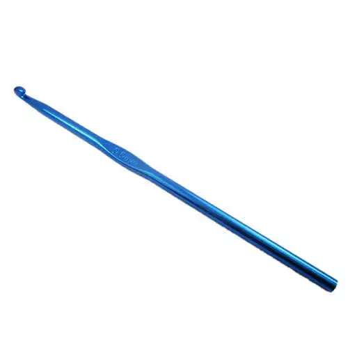 5 шт. алюминиевые прочные крючки для вязания 0 мм 15 см|knitting needles|crochet hooks needlesaluminium