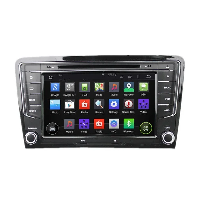8 Inch Android 5 1 Quad Core HD1024 600 Car DVD Player GPS For VW For