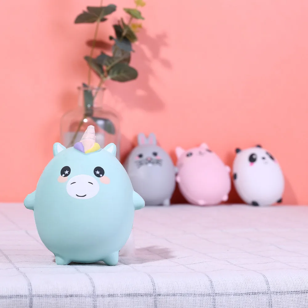 Squishies очаровательны животные замедлить рост для выдавливания крема Ароматические снятие стресса игрушечные лошадки 1,28