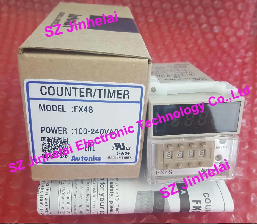 

New and original FX4S-1P4 AUTONICS Count relay, Counter 100-240VAC (is FX4S updated version)