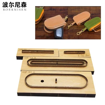 

BOERNISHENJapanese steel knife car key bag can be customized DIY pattern leather die cutting laser wood mold pendant mold