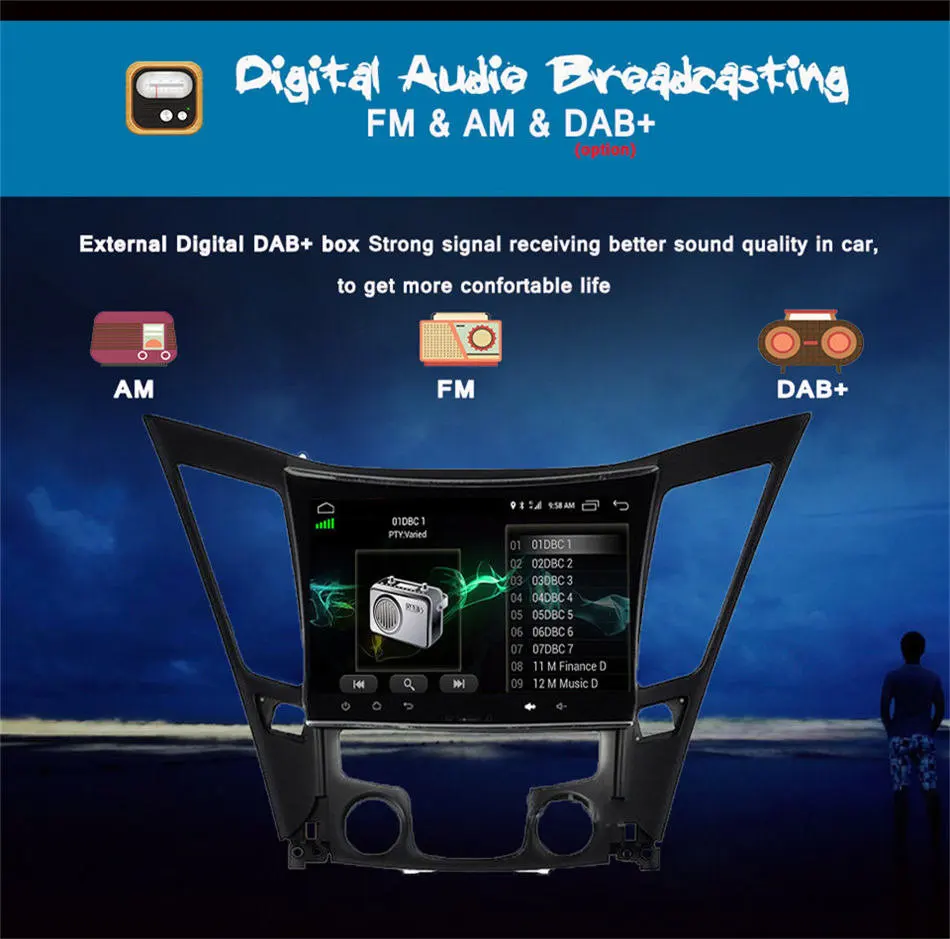 Perfect Autoradio 8core Android 9.0 GPS monitor pc For Hyundai Sonata YF / i45 2009-2015 Multimedia No DVD accessory cam dvr obd dab usb 15 Perfect Autoradio 8core Android 9.0 GPS monitor pc For Hyundai Sonata YF / i45 2009-2015 Multimedia No DVD accessory cam dvr obd dab usb 15