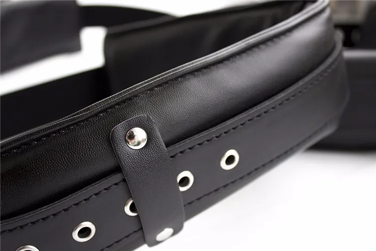 Cosplay SM Game Neck Leg Thigh Cuff Strap Adult Sex Toy Restraint Bondage Kit fantasy Adult erotic For Couples Spreader 3