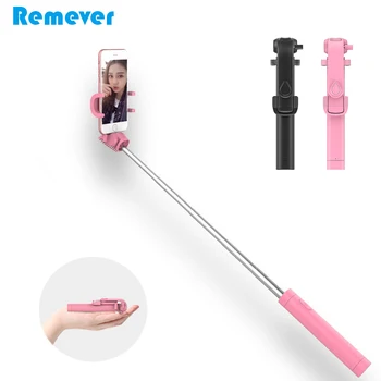 

Mini wired selfie stick with LED fill light for Andriod IOS Extendable Handheld Monopod for Iphone7 6 Xiaomi Samsung smartphone