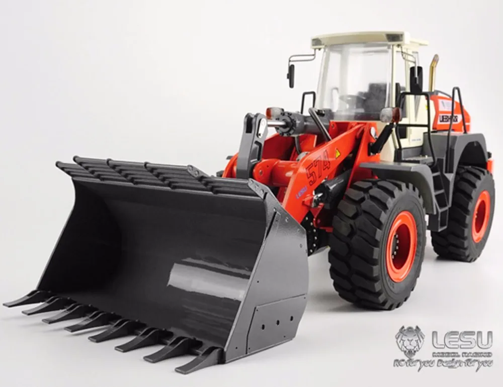 1/15 Liebherr L574 гидравлические погрузчики модели RC 4X4 уменьшением ступицы