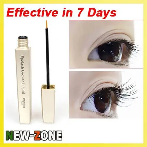

Amazing Effect in 30 days, Result in 7 days , True Effective Eyelash Growth Liquid Tonic Thick Longer eyelash growth 5ml