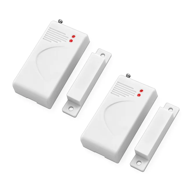KERUI 5PCS Wireless Burglar Alarm Magnetic Sensor Smart Security Door Window Sensor Detector for GSM 433MHz Home Alarm System 2