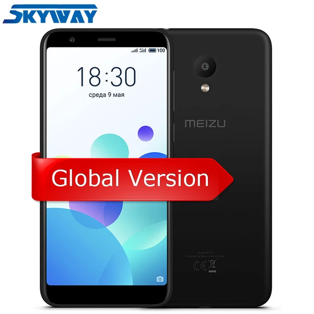 Оригинал Meizu M8C M8 C 2 GB 16 GB Встроенная память Глобальный Версия M810H смартфон Qualcomm 425 4 ядра 5,45 "18:9 полный Экран 13.0MP Камера