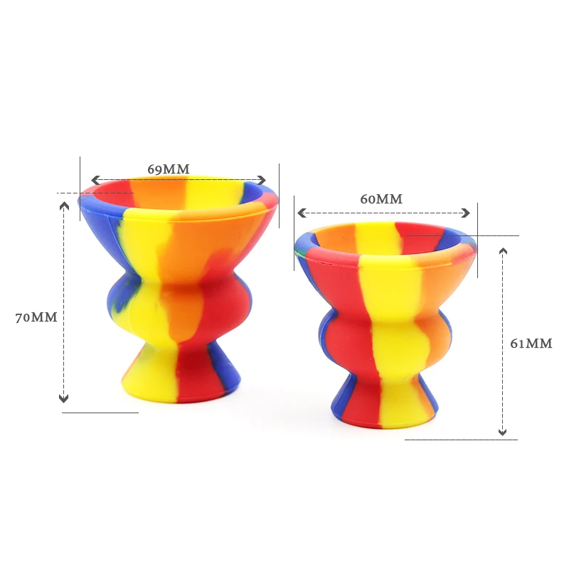 The New Type Of Graffiti Color Plastic Glue Pot Base 69mm Specification Popular Tobacco Two Models Can Be Chosen | Дом и сад