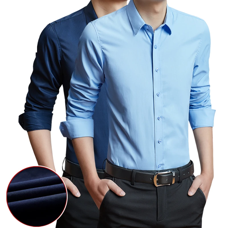 489 Vestido Casual para hombre reducido a borrar Formal De camisa de mangas largas ahora £ 9.99