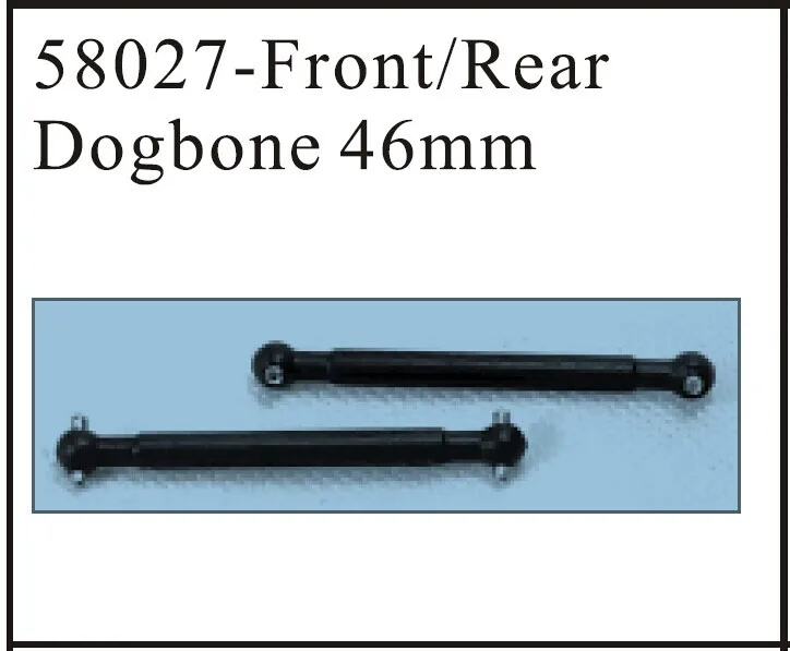 

hsp 58027 Front / Rear Dog bone 46mm 1:18 1/18 Model Car Buggy Monster Truck Short Course Truck Spare Parts 94807