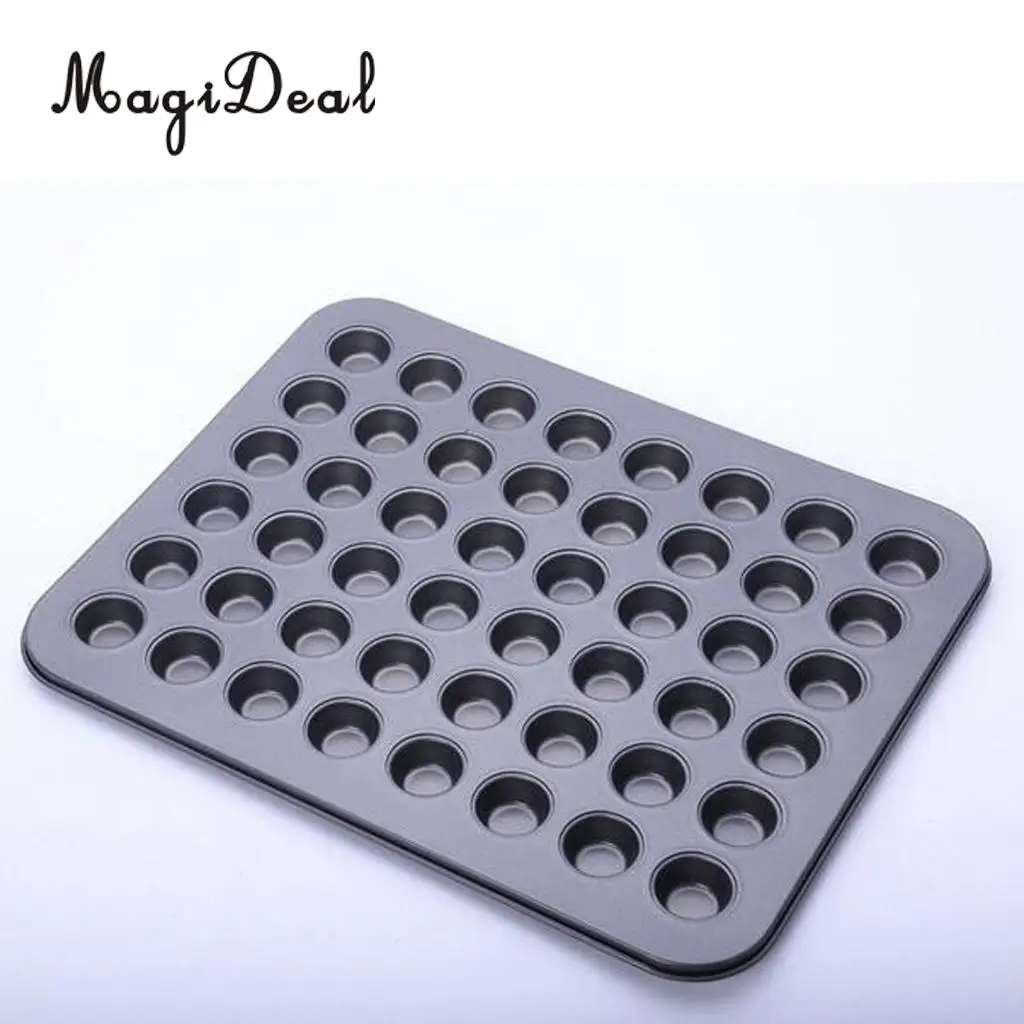 

MagiDeal Nonstick Mini Muffin Pan, Carbon Steel Molds for Muffin Tins, Cupcake Baking