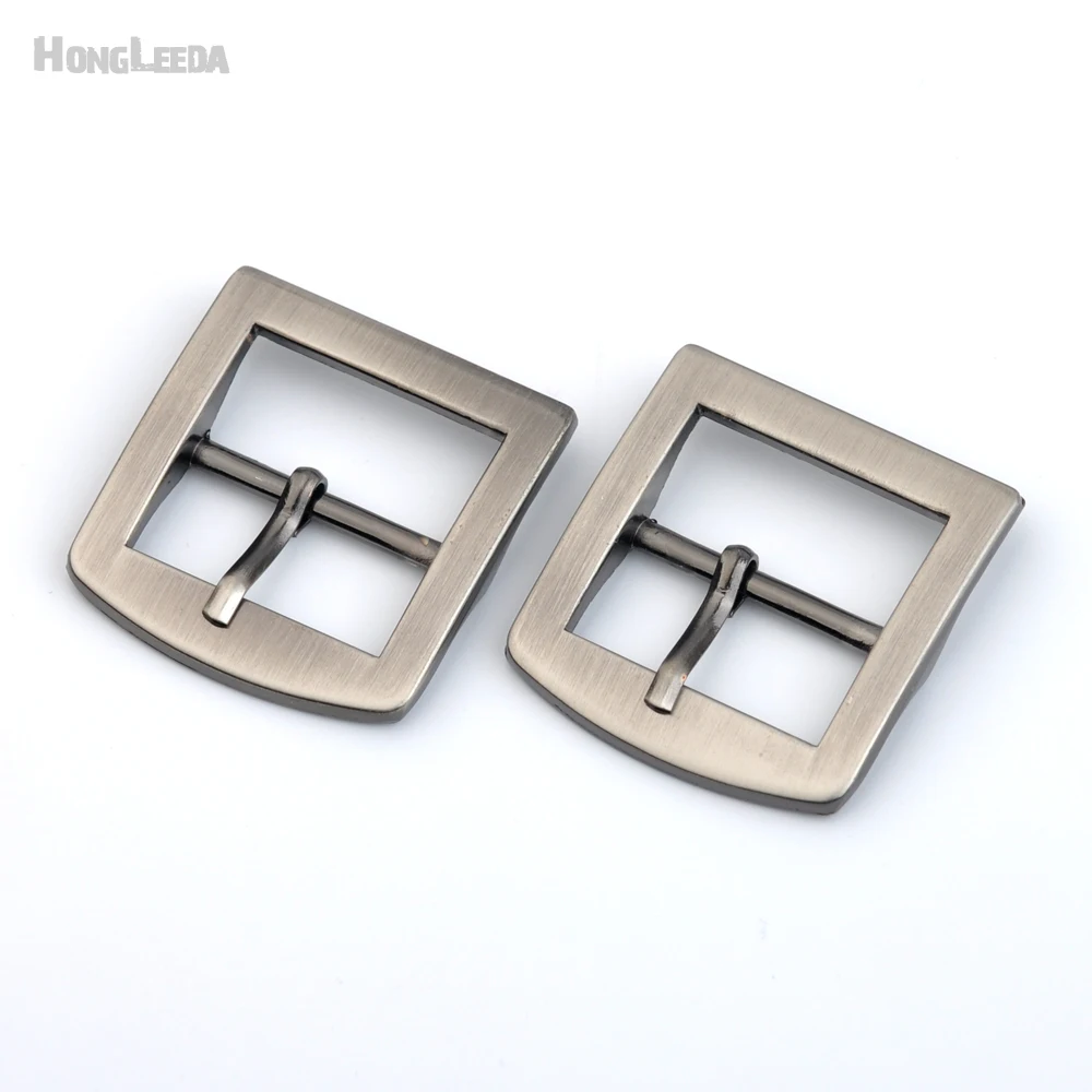15pcs/lot 25mm 1inch square metal alloy buckle pin belt bag buckle high