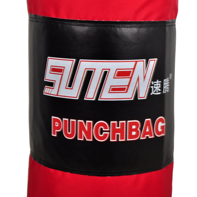 Hot Selling SUTEN 90cm Red Boxing Oxford Empty Sandbag Training Sanda Fighting Self-administered Lining Hanging Boxing Bag
