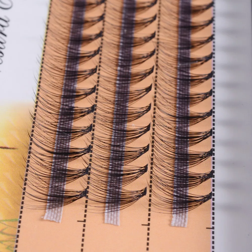 

Hot sale Grafting hot melt 20 0.10 hair grafting false eyelashes single cluster planting eyelashes Natural mink hair silk lashes
