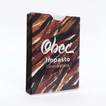 

1 Pcs Impasto Playing Cards Poker USPCC Printed Deck Limited Edition New Sealed Magic Deck Props Magia Tricks
