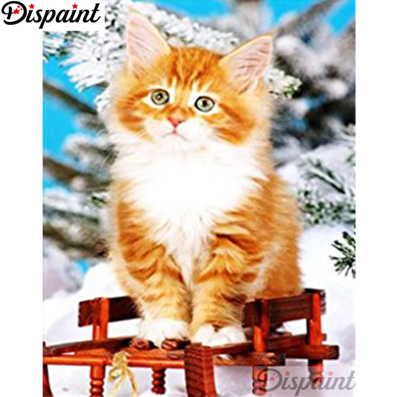 Необычная полная квадратная/круглая дрель 5D DIY Алмазная картина &quotживотное
