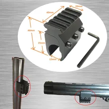 20 мм Пикатинни Вивер рейка Базовый адаптер для IZH-27 TOZ-34 TO3-34 прицела конвертер лазерный прицел база фонарик крепление