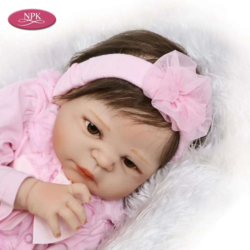 Lifelike Realista Bebe Doll Reborn Baby Dolls Soft Bath Toys Fashion Doll Reborn bebe Menina Bonecas  (6)