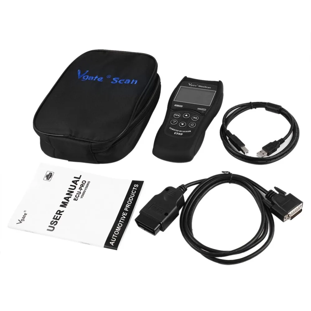 

Vgate VS890 Diagnostic Tool Multi-language Auto Scantool Scanner Universal Car OBD2 Code Reader Profssional Automotive