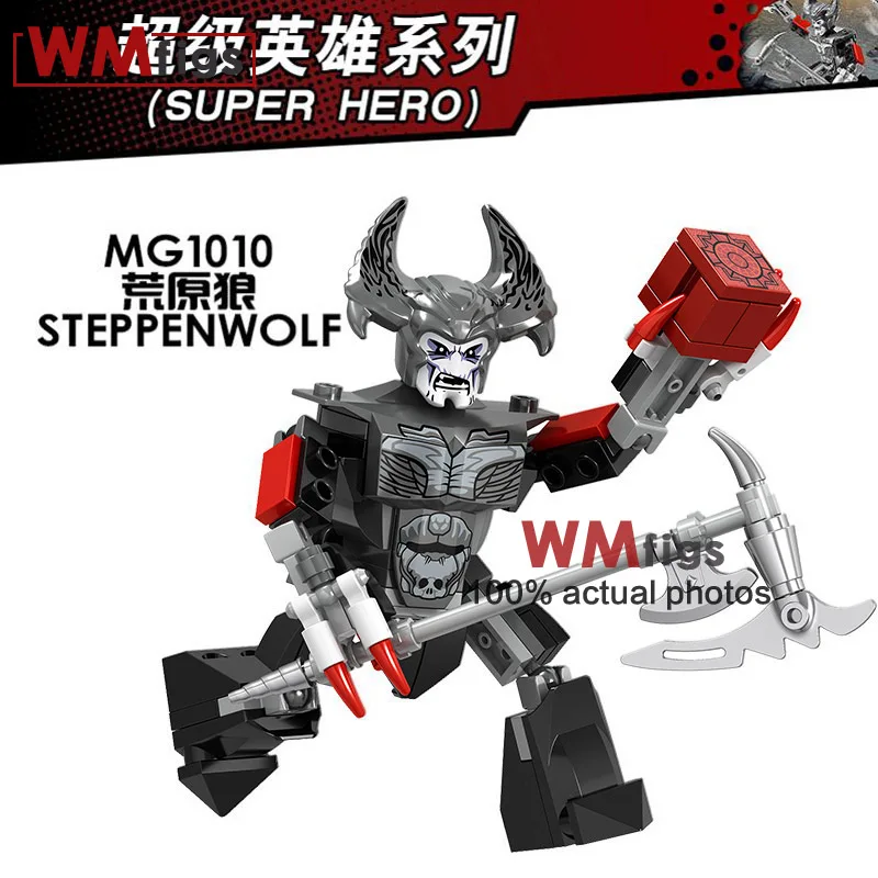 Большой размер Red Hulk Buster Venom Green Goblin Thing Treeman Building Block Rhino игрушки для детей
