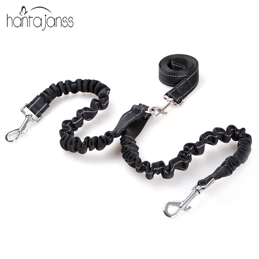 Buy HANTAJANSS Adjustable Hand Free Double Dog Leash