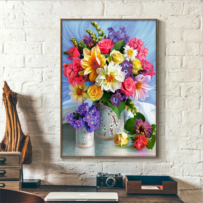 

DIY manual cross stitch Diamond Painting Cross Stitch Stick a drill draw