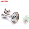 NAIERDI Magnetic Door Stops Stainless Steel Door Stopper Holder Catch Floor Fitting With Screws For Home Bedroom Toilet Hardware ► Photo 2/6