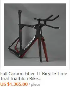 Cheap Carbon Time Trial Bike Frame TT Bicycle Frame Carbon Triathlon Bicycle FM109+FK109+SP109+ST109+HB109+Headset UD Matte 1