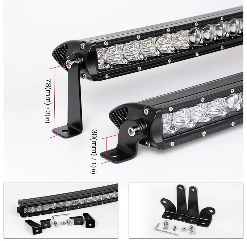 5D super slim curved led light bar (5)