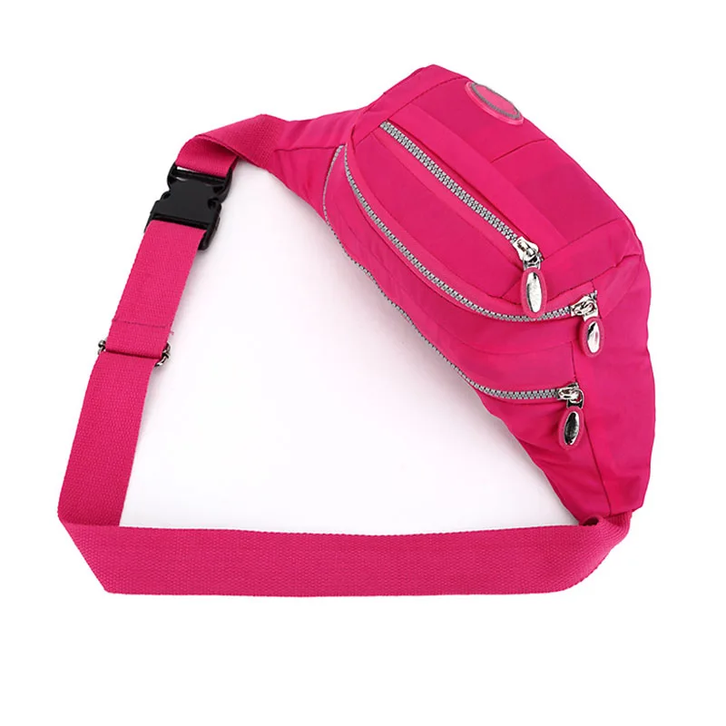 Hot selling Multifunctional Casual nylon Waist Pack Crossbody Bags
