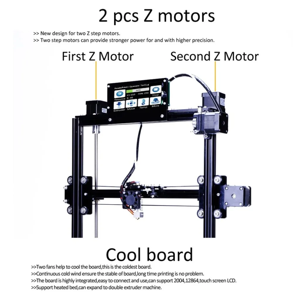 

Flsun C-Plus Auto Level 3D Printer Kit Large Printing Area 300*300*420mm Dual Extruder Touch Screen DIY Printing Machine