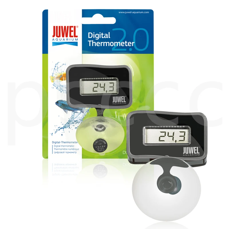 

JUWEL Useful LCD Electronic Digital Thermometer for Fish Tank Diving Thermometer for Aquarium Fish Tank Intelligent Thermometer