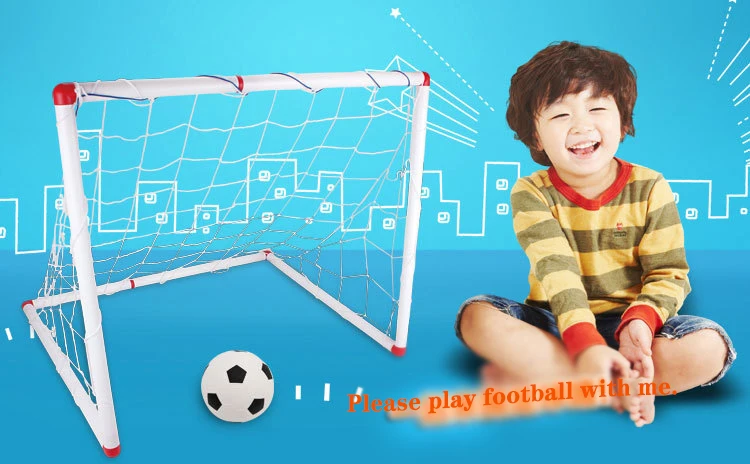 1 комплект, детские футбольные ворота для детей, футбольные ворота, портативный футбол, тренировочная игра, Futbol, ворота, мяч, подарок для детей