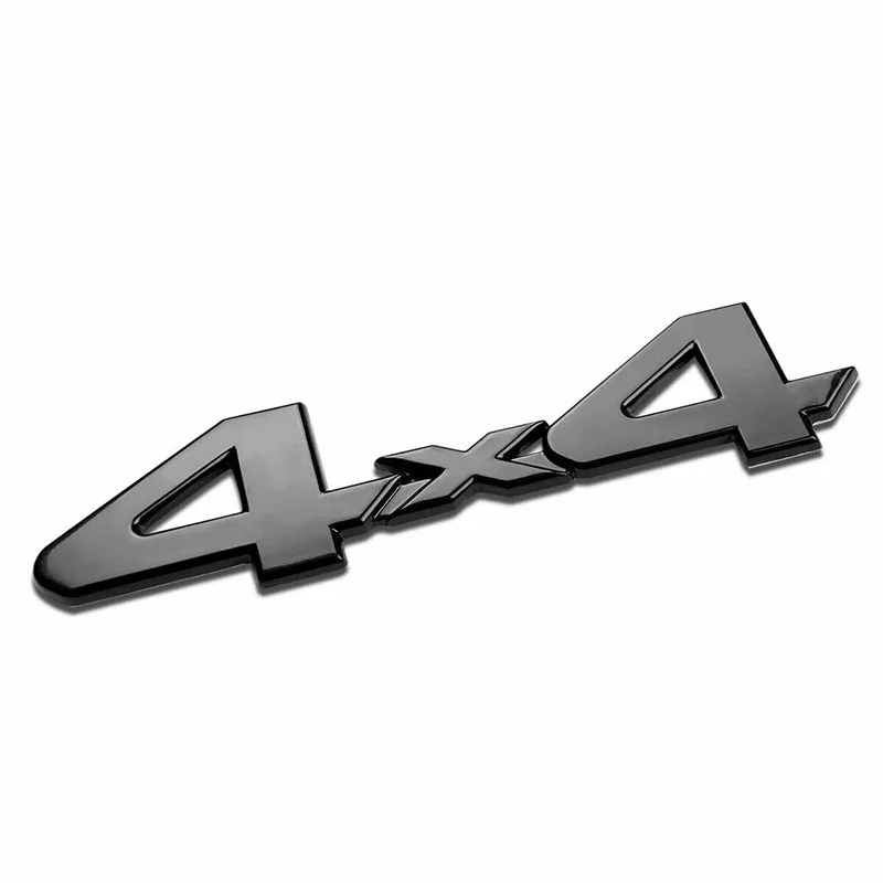 

15*3.8CM Metal 4X4 Matt Black Emblem Badge Decor For Toyota Tacoma Tundra Trucks