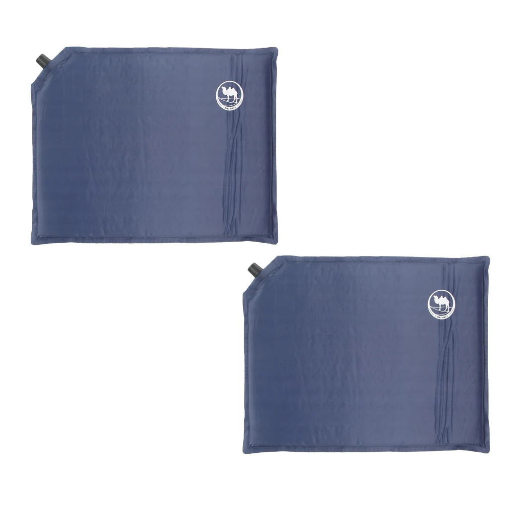  2Pcs Inflatable Stadium Seats Cushion Bleacher Seat Chairs Pad for Camping Beach Picnic Folding & Portable