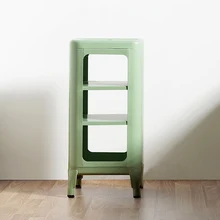 Мебель для гостиной современная мини железная ковчег Креативная кухня спальня для хранения ванной шкафчики роговой ковчег 3 слоя тумбочки