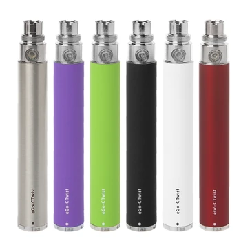 

650mah/1100mah eGo-C Twist Battery Variable Voltage Elronic Cigarettes Vape Pen For CE4 CE5 Evod T3S Atomizer