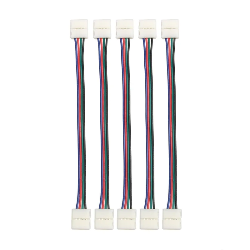 5/10 шт. 2Pin 3Pin 4Pin 8 мм 10 разъем комплект светодиодный PCB в поставки входит адаптер для
