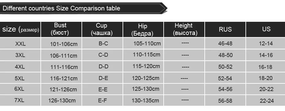 3XL-7XL