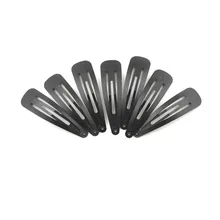 50 шт./лот, заколки для волос черного цвета, 60 мм, бант ручной работы, аксессуары для волос для детей дошкольников девочек, заколка для волос