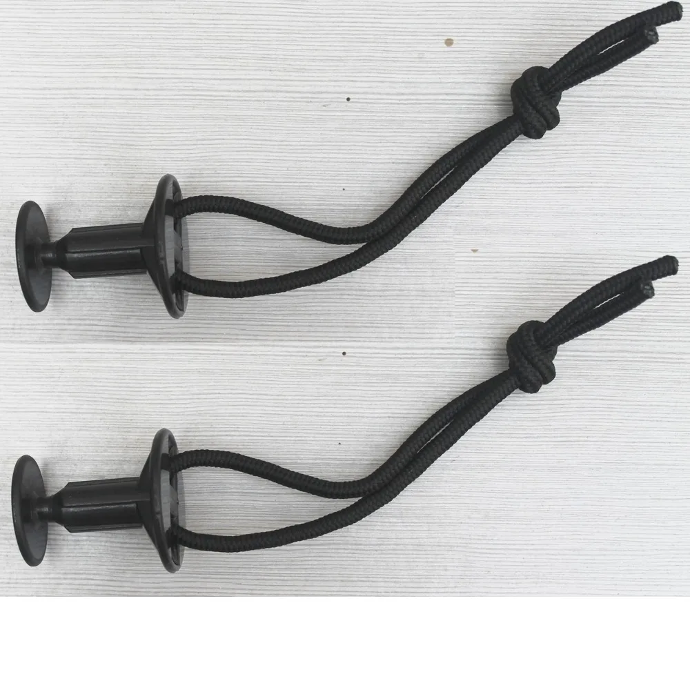2 Bodyboard Surfboard Leash Plug with cords strings Up to 40MM thick | Спорт и развлечения