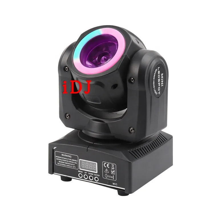 

New Mini LED 40W Moving Head Spot Beam Stage Lamps Effect Lighting RGBW & Mixed DMX For Professional KTV DJ Disco Bar Night Club