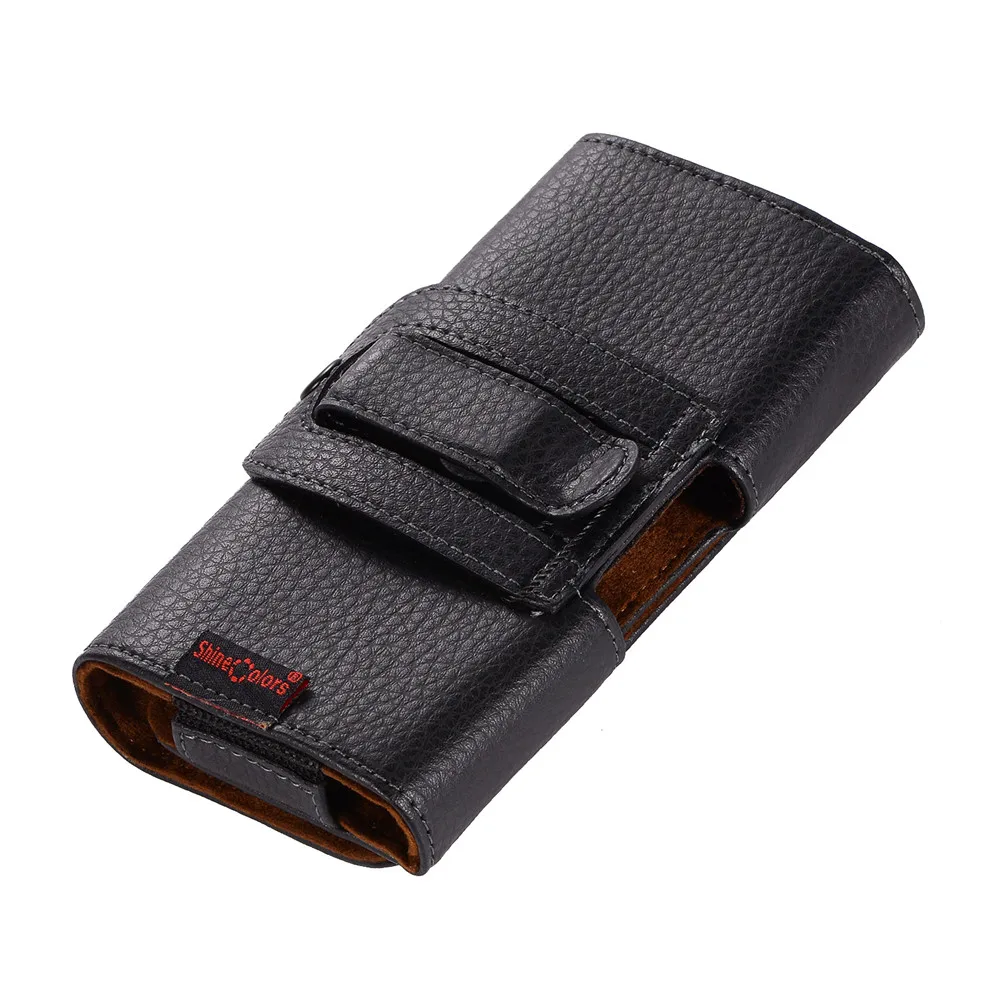 Skup CHEZVOUS etui na telefon do iPhone 7 8 6 5S 4 futerał na pasek ze skóry wołowej saszetka biodrowa do iPhone 7 8 6 plus mała torba na telefon komórkowy